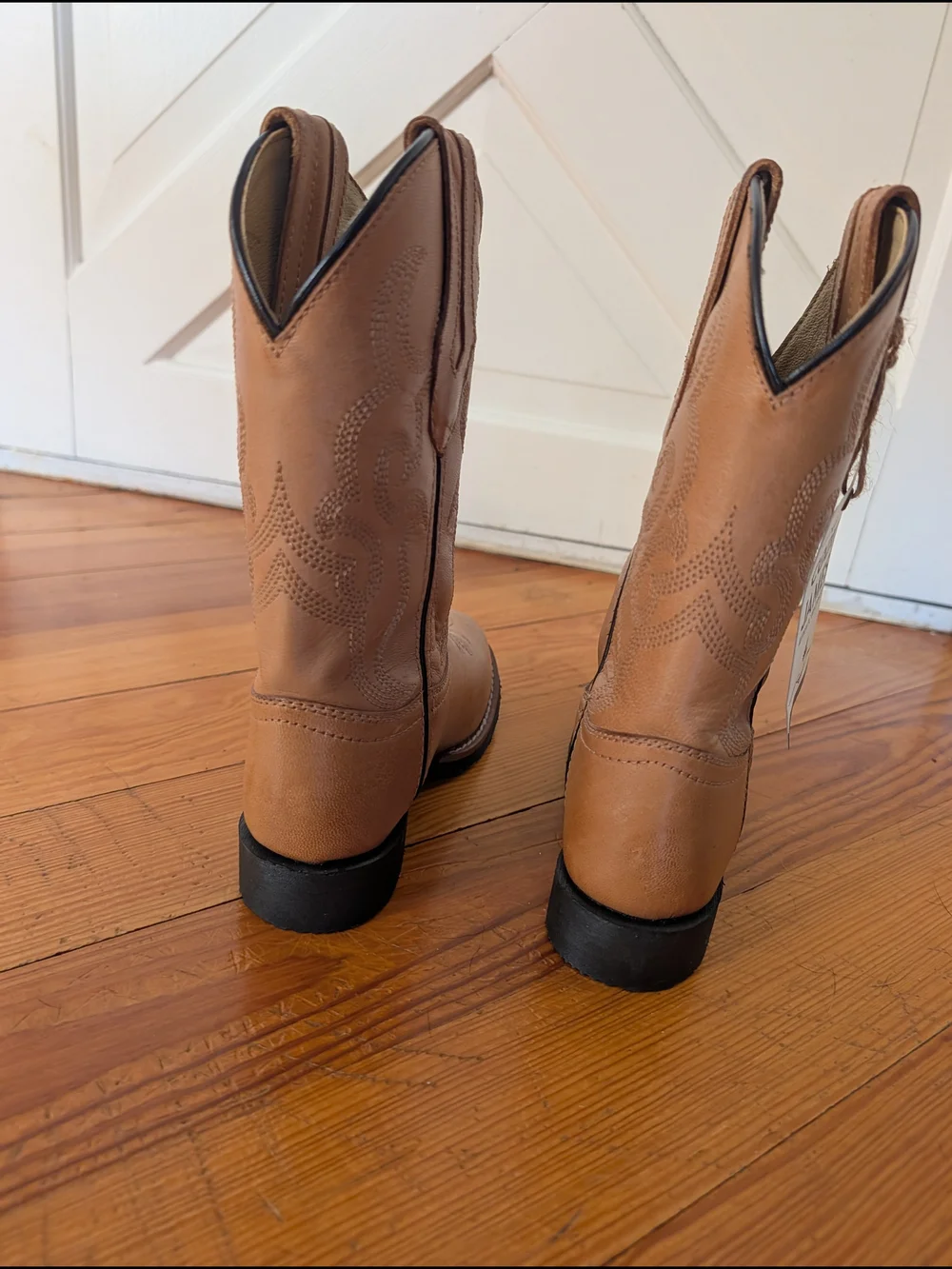 Cody James Tan Leather Western Boots